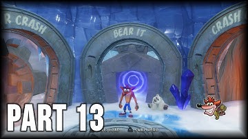 Crash Bandicoot 2 (N. Sane Trilogy) - 100% Walkthrough Part 13 [PS4] – Bear It (Clear Gem)