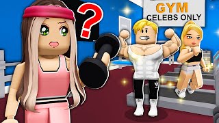 CELEBRITY ONLY Gym Had DARK SECRET.. What I Found Will SHOCK You! (Roblox)