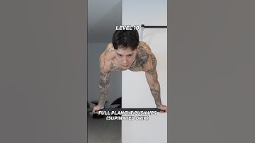 PUSH UPS LVL 1-10 🥵🔥🧯what lvl are you?  #chrisheria #pushups #motivation