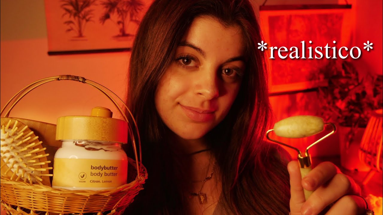MASSAGGIO CON PIETRE CALDE 🔥 SPA realistica e rilassante | ASMR ITA