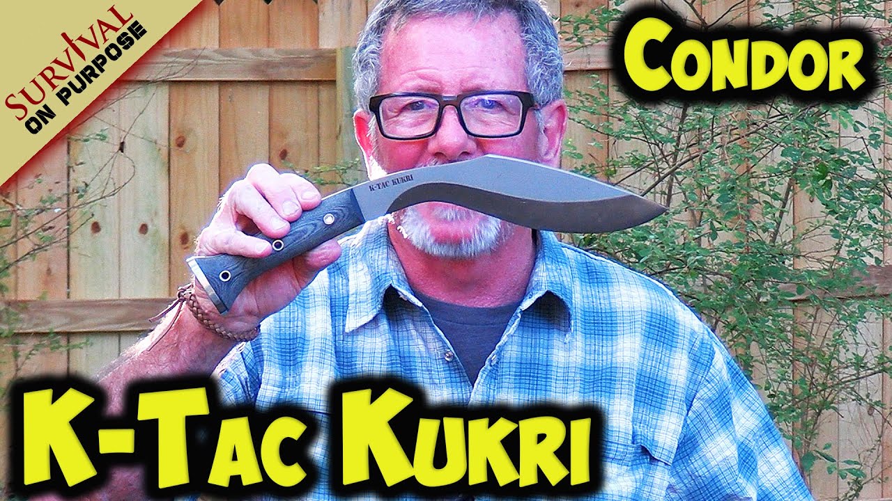The Condor K-Tac Kukri Is A Beast - Sharp Saturday