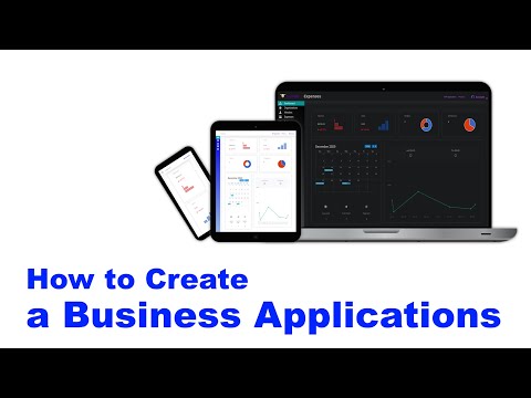 How to create a business application using QuintaDB service