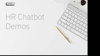 HR Chatbot Demo Recruitment
