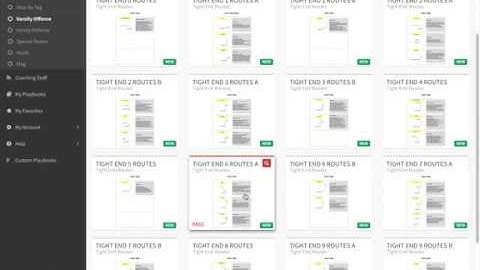 Tight End Route Tree Install
