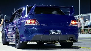 1000Hp Mitsubishi Evo Ix Roll Racing Queensland Raceway