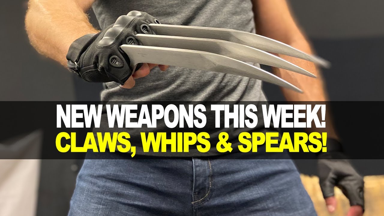 New Weapons This Week! Claws, Whips & Spears! 