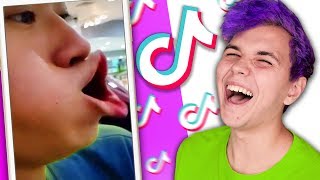 Что Это Такое❓Тик Ток!? 😱 Попробуй Не Засмеяться В Tik Tok 😶Реакция На Клипы Подписчиков