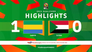 Gabon 🆚 Sudan | Highlights - #TotalEnergiesAFCONQ2023 - MD3 Group I
