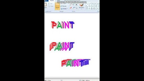 #shorts Magic in ms paint using text tool shift key #mspaint