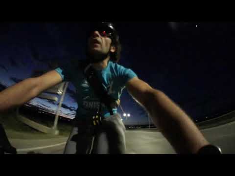 როგორ ვიაროთბ ღამე ველოსიპედით