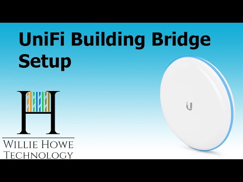 Ubiquiti UniFi Building Bridge Setup