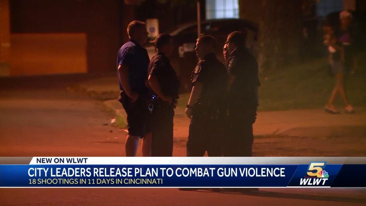 City leaders release plan to combat gun violence - YouTube