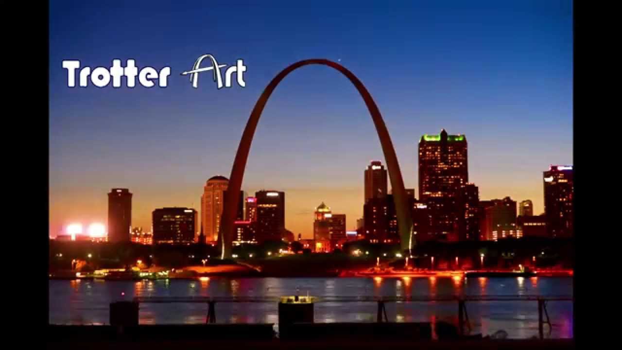 Gateway to the West, St Louis Arch Time Lapse by Jim Trotter - YouTube