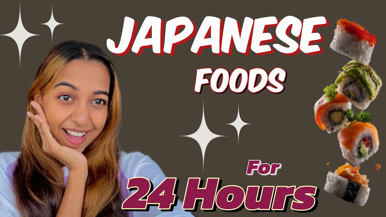 24 Hours  Japanese foods විතරක්ම ?? 😲🍜🧡