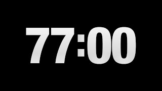 Countdown timer 1 hour and 17 minutes || 77 minutes Profile