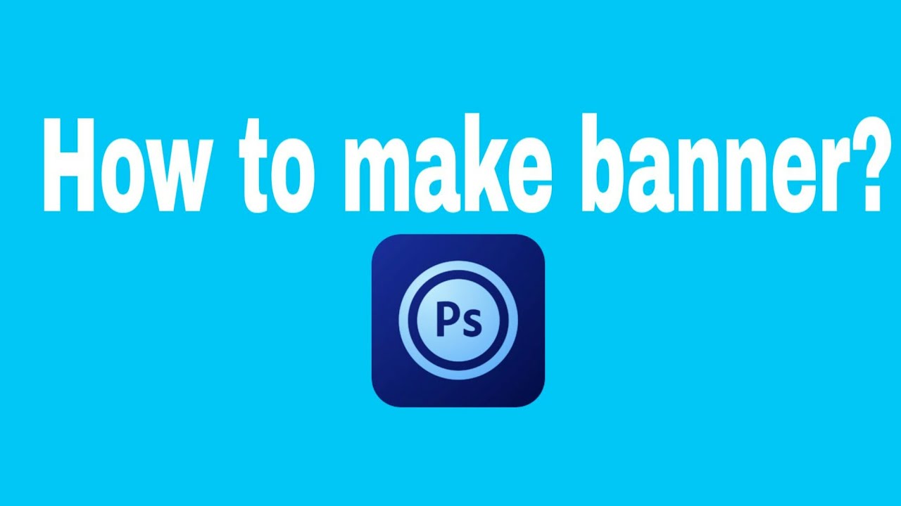 How to make banner on phone? YouTube