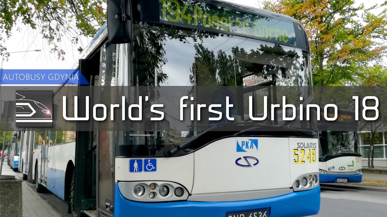Pierwszy Solaris Urbino 18 świata! - Tajemnice Transportu Trójmiasto