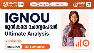 BECC 106 Intermediate Macroeconomics-I | BA Economics | IGNOU Previous Year Question Paper Analysis