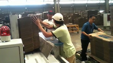 [Cheong Ryong ; Gluer] Auto Folder Gluing Machine-2