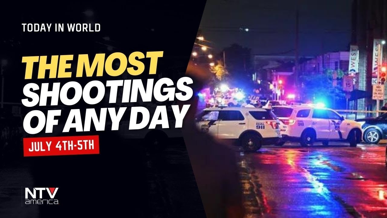 July Fourth and Fifth have the most mass shootings of any day of the ...