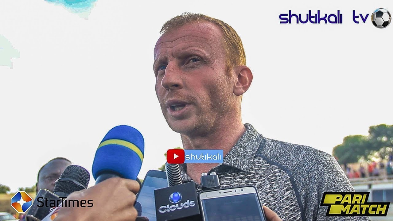 Alichosema kocha wa Simba Baada ya kuwatoa Stand United - YouTube