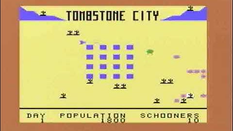 Tombstone City Texas Instruments 99 TI-99 game