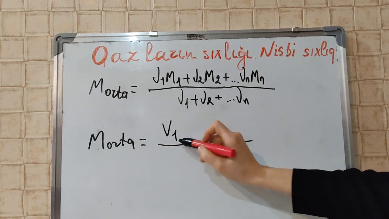 Qazların sıxlığı. Nisbi sıxlıq