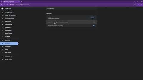 How To Change Downloads Location In Google Chrome