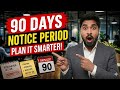 📌 90 Days Notice Explained in Simple Words #noticeperiod #negotiation