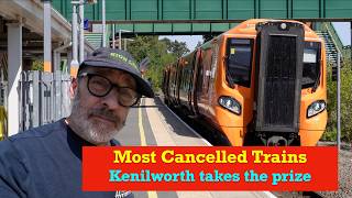 Most cancelled trains