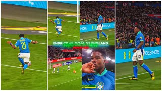 Endrick Goal Vs England / RARE CLIPS ● SCENEPACK 4K (With AE CC and TOPAZ)