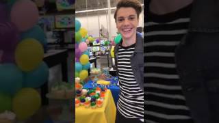 Jace Norman Surprises Fans at Walmart on Facebook Live - March 12, 2017