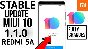 MIUI 10.1.1.0 STABLE UPDATE ROLLING OUT IN REDMI 5 || FULLY NEW EXPERIENCE || Watch video now