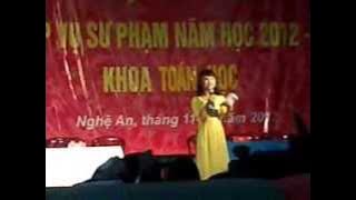 Hồng Giang - Dẫn chương trình NVSP Khoa Toán Năm 2012