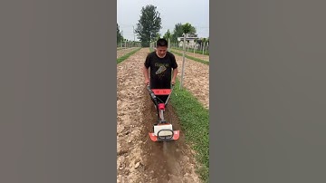 Part150 Mountain orchard greenhouse management rotary tillage machine multifunctional micro tillage.