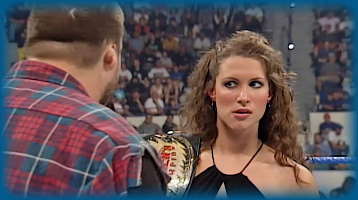 Stephanie McMahon-Helmsley demands a match from Commissioner Mick Foley: SmackDown!, June 29, 2000