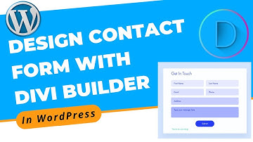 How to Design Contact Form With Divi Builder in WordPress | Divi Page Builder Tutorial 2022
