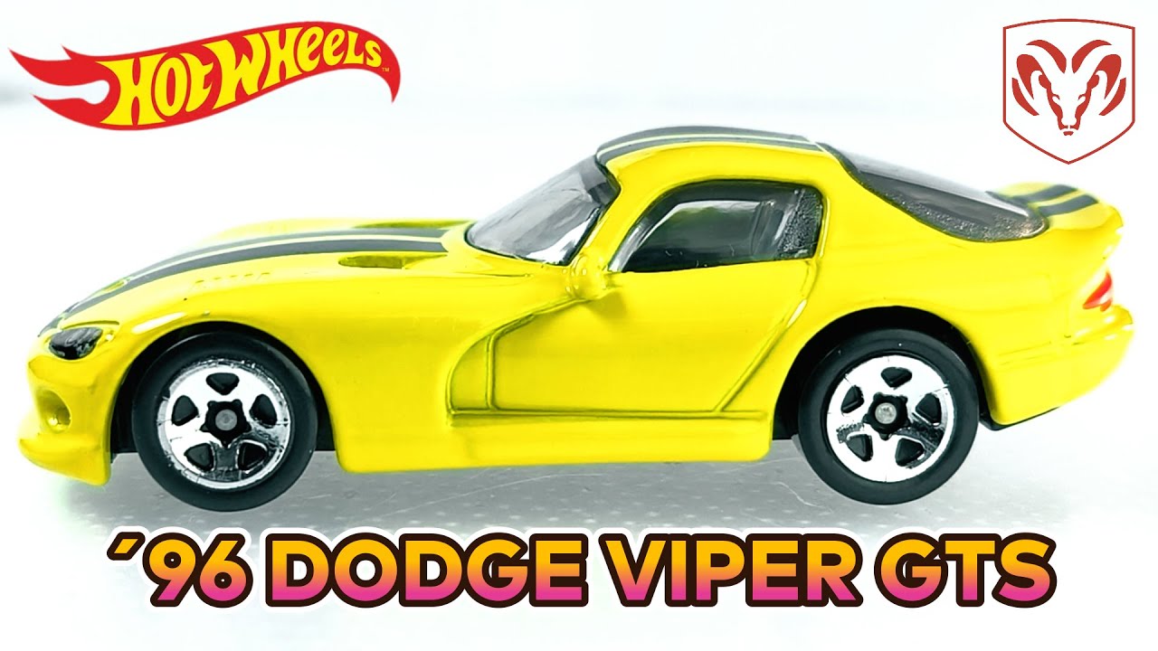 HOTWHEELS 1996 DODGE VIPER GTS 2025 SERIES HW THEN AND NOW N:176/250 YELLOW VARIANT UNBOXING
