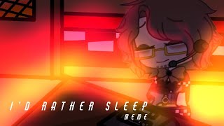 |I’d rather sleep|Meme|Gacha Club FNAF|Henry Emily|GlamHenry AU|