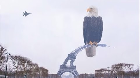 Photoshop tutorial | make Eiffel Tower for Giants to play Angry Birds