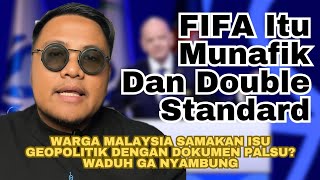 Disanksi Pemalsuan dokumen, Malaysia sebut FIFA Munafik dan Double Standard.