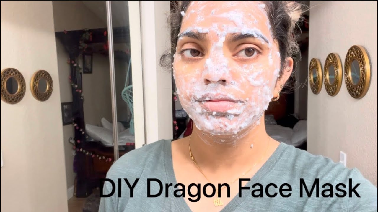 DIY Dragon Fruit Face Mask facemask skincare YouTube