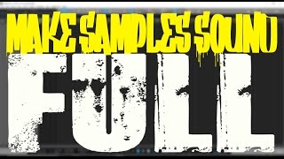 Presonus Studio One Make Samples Sound Full | Producer Series