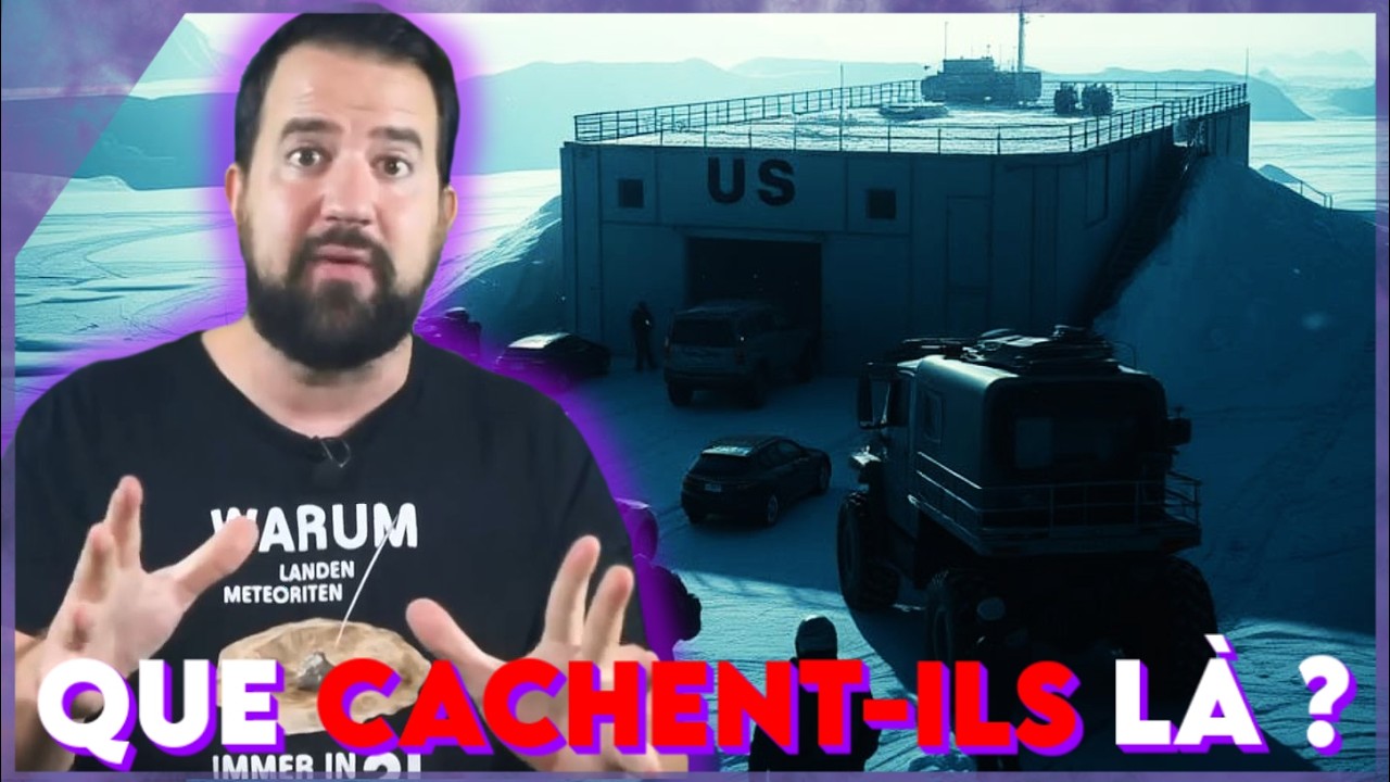 CACHÉ SOUS LA GLACE : La NASA révèle accidentellement une base militaire nucléaire !