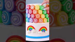 Beautiful Rainbow Cake Decorating Ideas