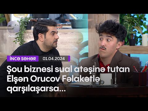 Şou biznesi sual atəşinə tutan Elşən Orucov Fəlakətlə qarşılaşarsa...