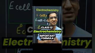 'Electrochemistry in ONE Shot ⚡ All Important Formulas | Class 12 Chemistry'