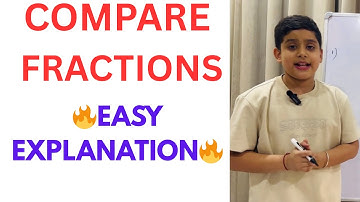 Comparing Fractions | Compare Fractions | How to Compare Fractions|  #comparingfractions #videoviral