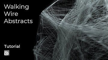 Abstract Walking Wire | Quick Beginner Houdini Tutorial. Project File