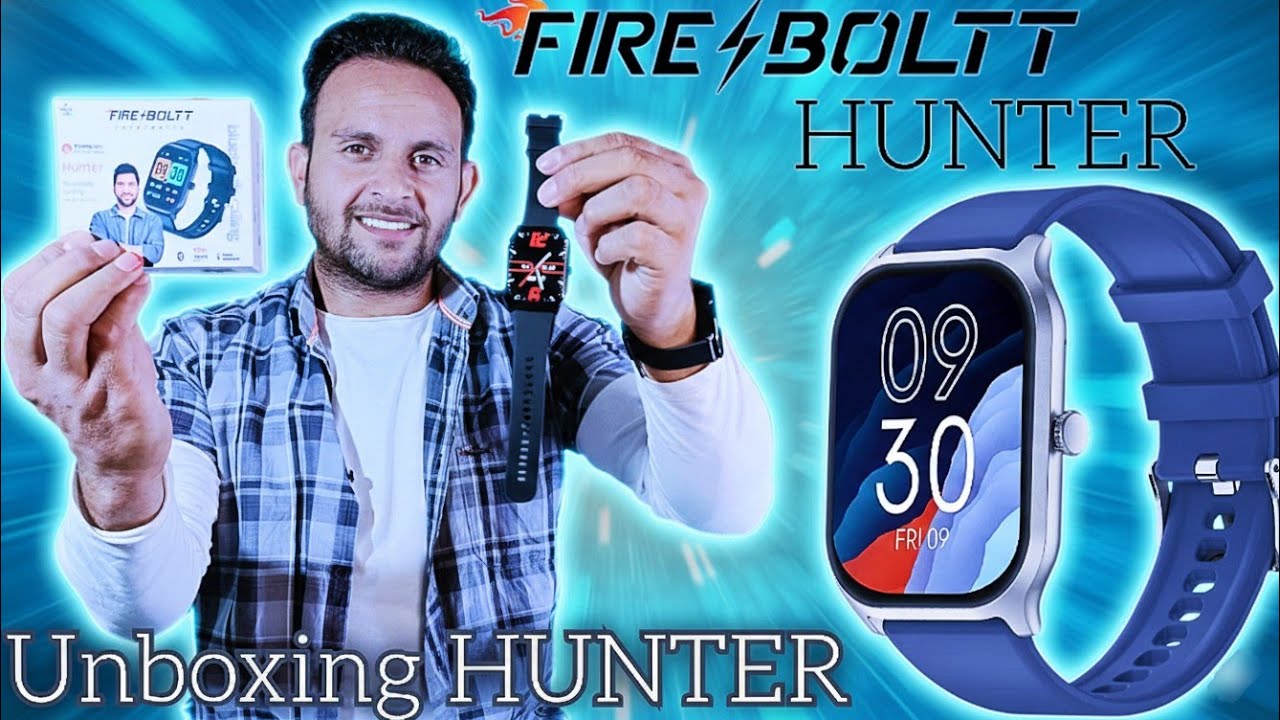 fire boltt hunter 2.01 unboxing 